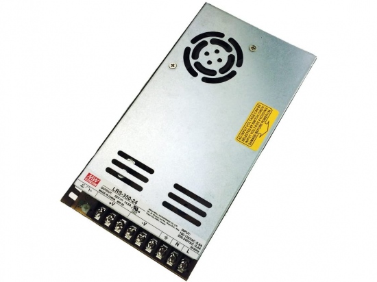 Voeding 24 Volt / 350W / 14,6A gelijkspanning Meanwell LRS-350-24